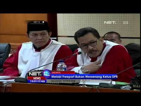 Pelanggaran Kode Etik Ketua DPR Setya Novanto - NET12