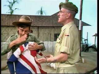 It Ain't Half Hot Mum S02E01 Showing The Flag