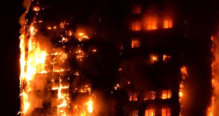 Londra'da Küle Dönen Binada, Kolay Tutuşan Malzeme Kullanıldığı Ortaya Çıktı