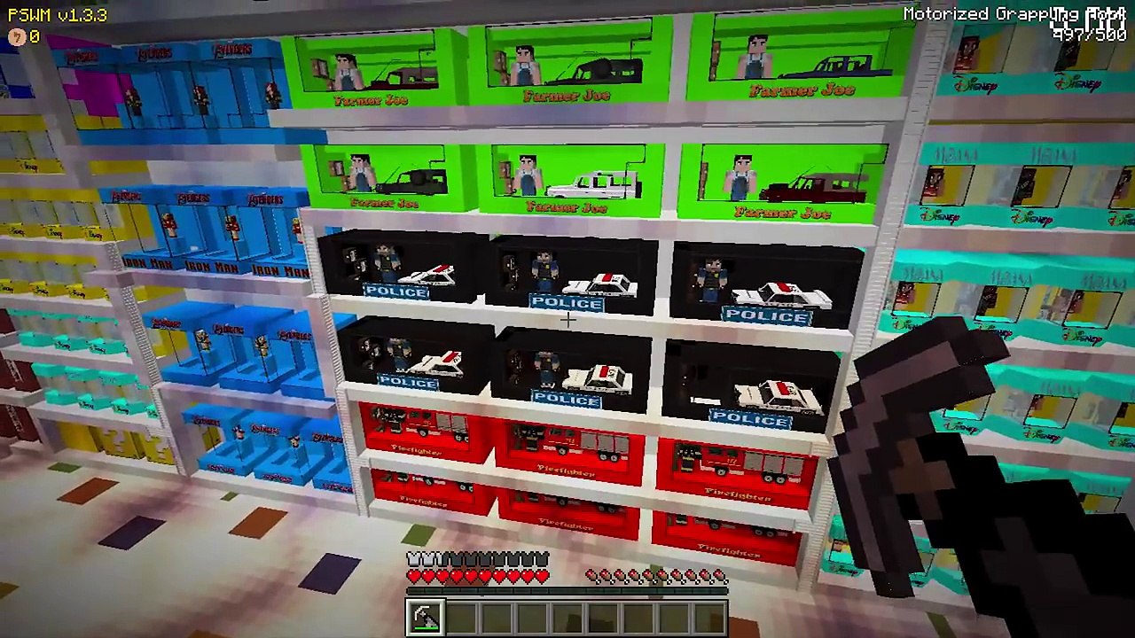 FREDDY FASBEAR STRIKES! Minecraft Toy Store w/ LittleLizard