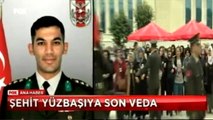 Çukurca şehidi Piyade Yüzbaşı Üçöz, Ankara'da son yolculuğuna uğurlandı