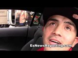 brandon rios takes a fan with him to his fight in vegas EsNews