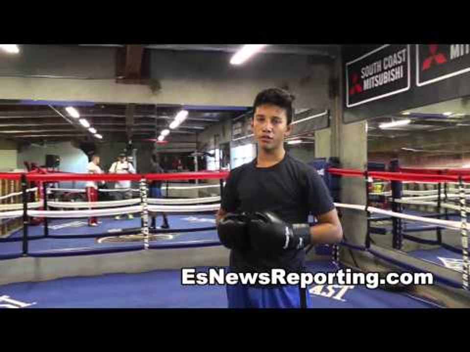 bkb champ pelos garcia says the big g is the best trainer - EsNews