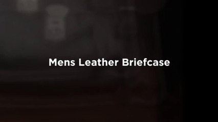 Leather Satchel For Men