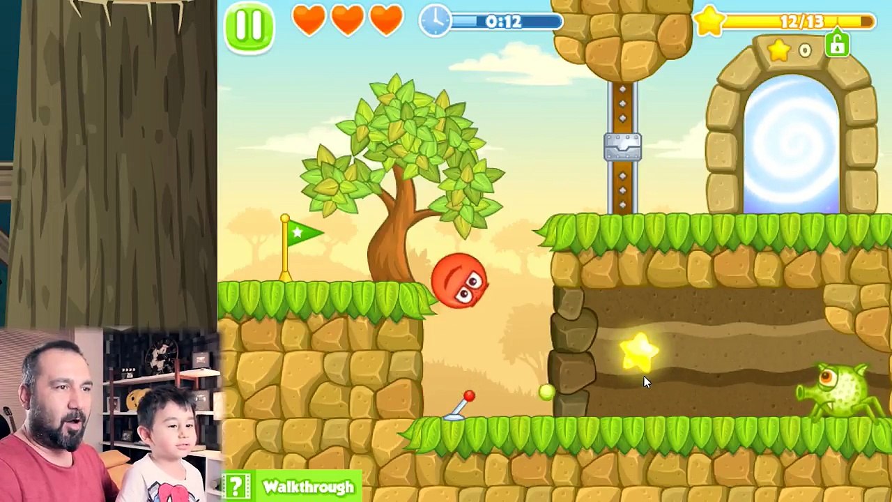 KIRMIZI TOP 5! | RED BALL 5 OYNUYORUZ