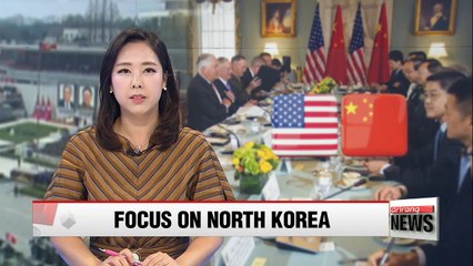 North Korea looms large at U.S.-China security talks
