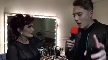 We're live in Sharon's dressing room talking all things X Factor...-JHvbspojv7A