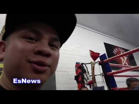 NBA Superstar Demar Derozan visits floyd mayweather in camp for mcgregor EsNews Boxing