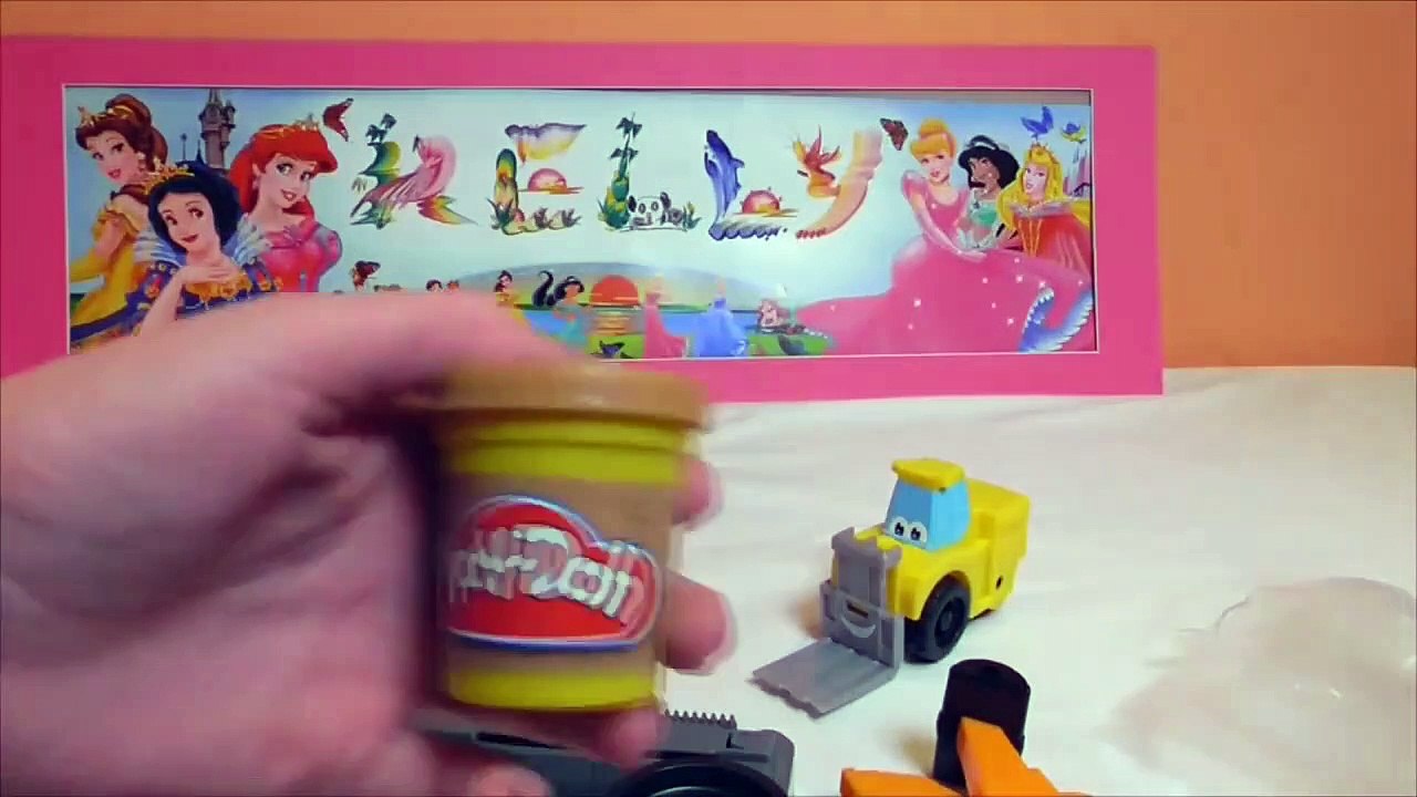 Little Kelly - Toys & Play Doh  - DIGGIN' RIGS Play Doh Toys! (play doh, pl