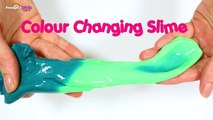 How To make Color Changing Slime! DIY Color C