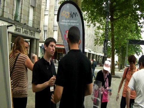 Collecte de mégots brest 2017