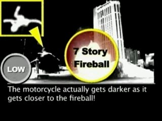 Criss Angel's motorcycle jump illusion revealed