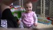Baby Girl Olivia Rose Can't Stop Laughing & Giggling Hys