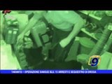 Taranto |  Operazione Sangue Blu: 13 arresti e sequestro di droga