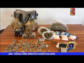 Bari |  Droga e armi: arrestata la cognata del boss