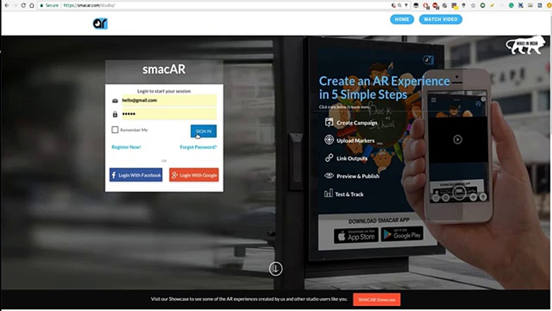 ⁣How to use Augmented reality
