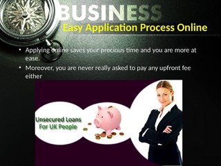 The Ideal Unsecured Loans for Bad Credit People