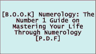 [5UH0K.Read] Numerology: The Number 1 Guide on Mastering Your Life Through Numerology by Paul Kain RAR