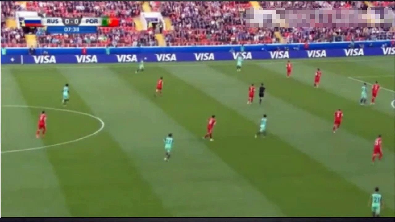 Cristiano Ronaldo amazing header vs russia