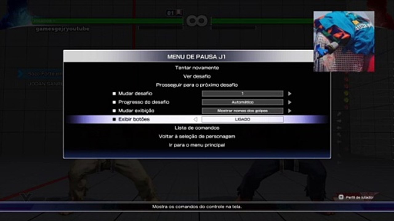 gamesgejr Street fighter 5 partida de rank (407)