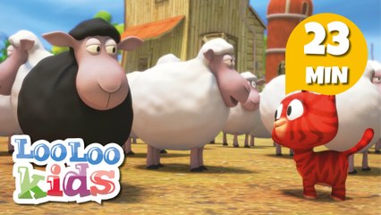 Baa, Baa, Black Sheep - THE BEST Nursery Rhymes and Songs for Children - LooLoo Kids