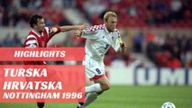 Turska - Hrvatska 0-1 | UEFA EURO 1996 | Vlaović zabija za start iz snova | HIGHLIGHTS