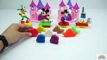 Fun Play and Learn Colours with Play Doh Ducks with Halloween Molds for Kids