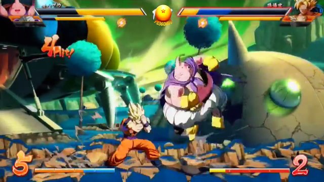 Dragon Ball FIghterz Demo Gameplay #3 | Golden Frieza, Buu, Cell, Vegeta, Goku, Gohan 3vs3