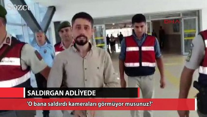 Minibüste şortlu kıza saldıran kişi adliyeye getirildi