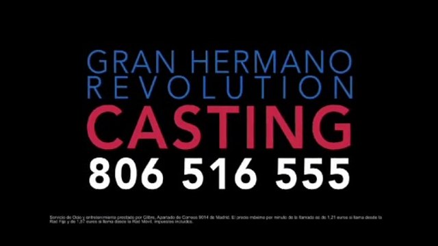 Promo Gran Hermano Revolution GH 18 Telecinco 2017