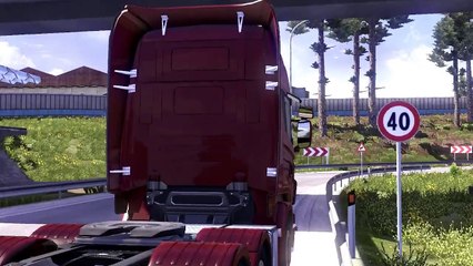 Tráiler promocional de Euro Truck Simulator 2