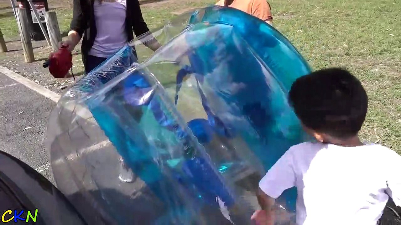 X-Shot GIANT Bubble Ball Kids Park Playtime Fun Run & Smash