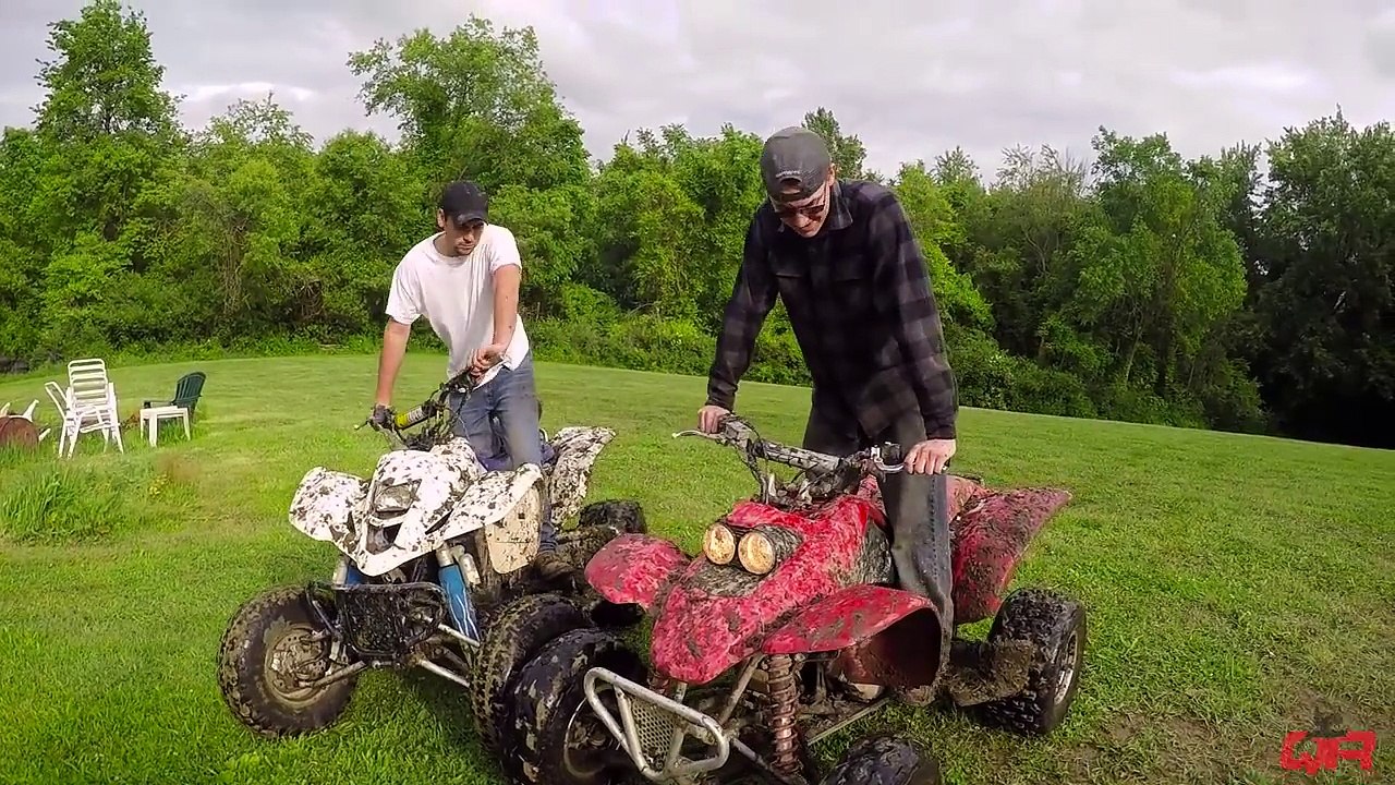 How to Properly Crash ATVs!! (Backwards Riding & Wheelie Accident!)