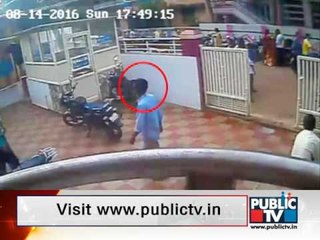 CCTV Visuals Show Stranger Kidnapping A Baby From Hospital In Haveri