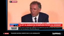 François Bayrou s’énerve et refuse de répondre à un journaliste (vidéo)