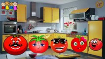 Baby Rhymes   Tomato- Brinjal-Watermelon-Gorilla Finger Family Cartoons   Family