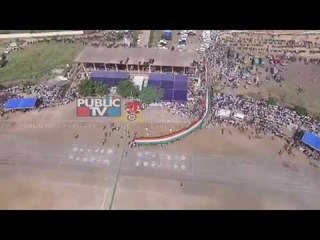 1000 meter Tiranga march in Bellary of Karnataka