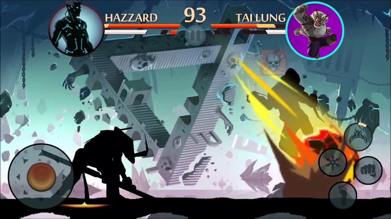 Shadow Fight 2 Vs Kung Fu Panda And Bodyguards