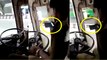 BMTC driver watching movie on mobile while driving the bus  | Oneindia Kannada