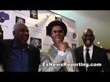 Eric Benét  on what song he walk floyd mayweather into ring with EsNews