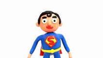 PPAP Song(Pen Pineapple Apple Pen) Superman Cover PPAP Song _ Play Doh Stop Motion Videos-1g