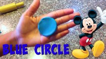 Mickey Mouse Clubhouse Disney Finger Family Learn Shapes Play Doh Preschool Learning-mB41KHgtq