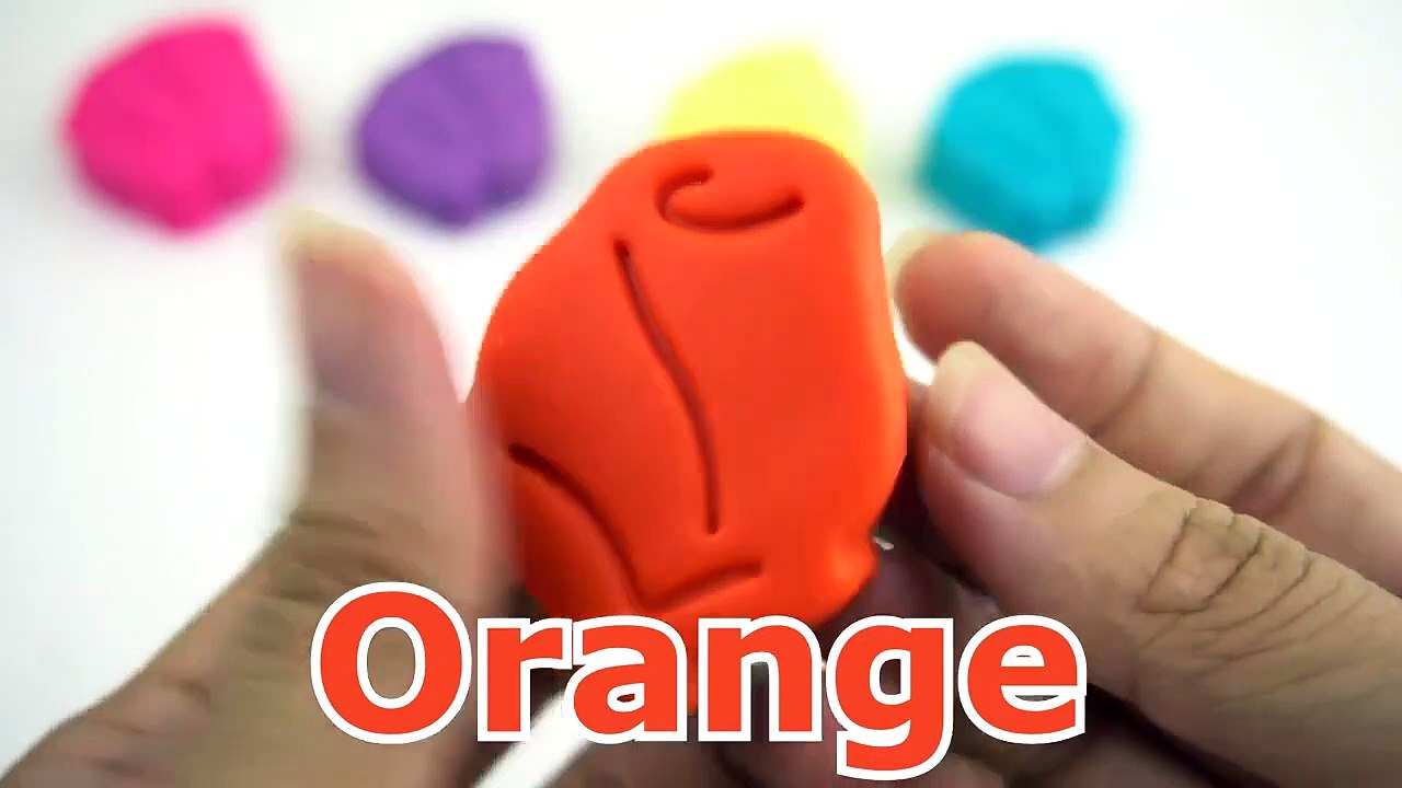 Learn Colors Play Doh! - Peppa Pig Engl