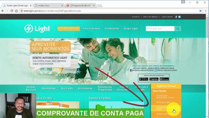 Light - Como Retirar CONTAS DE LUZ Online - Ação Restituição ICMS