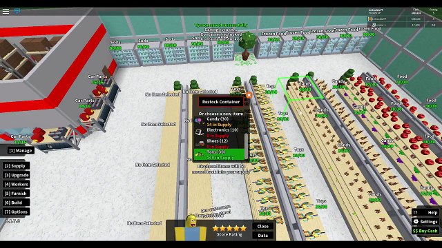 [Roblox: Retail Tycoon] Speed Build 16 NEW FIDGET SPINNERS!?!