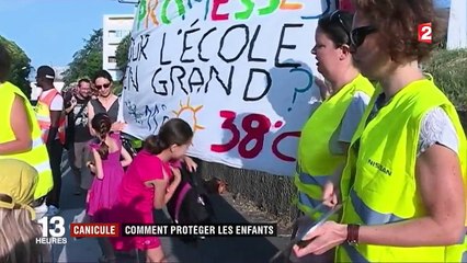 Canicule : comment protéger les enfants ?