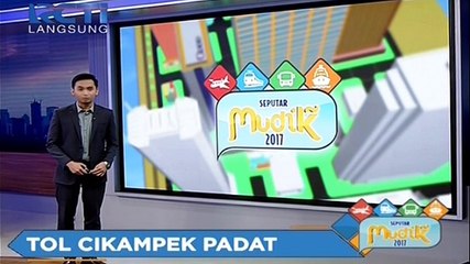 Tol Cikampek Mulai Dipadati Pemudik