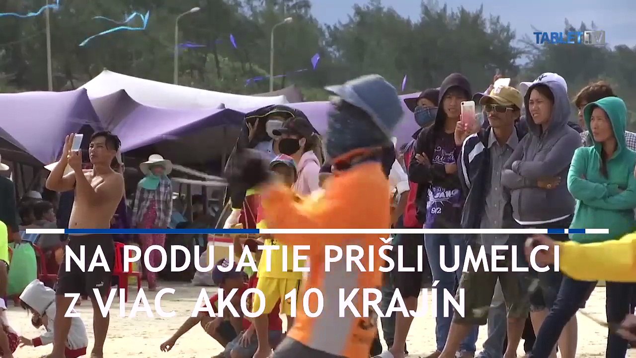 Na festivale sa predstavili aj tancujúce šarkany