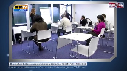 Brexit : Les Britanniques nombreux à demander la nationalité française