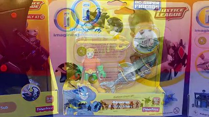 Et homme chauve-souris vert Lanterne requin Sous Imaginext d.c super freinds bdg aquaman robo